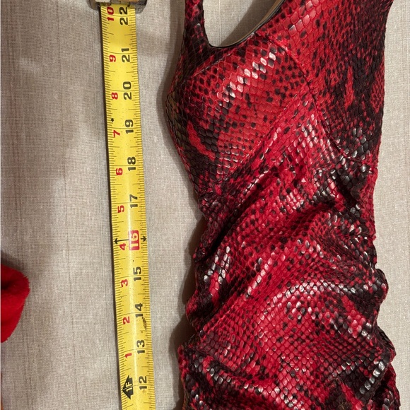 Jessica Simpson Red Heeled Boots with Stiletto Heel - Picture 11 of 11